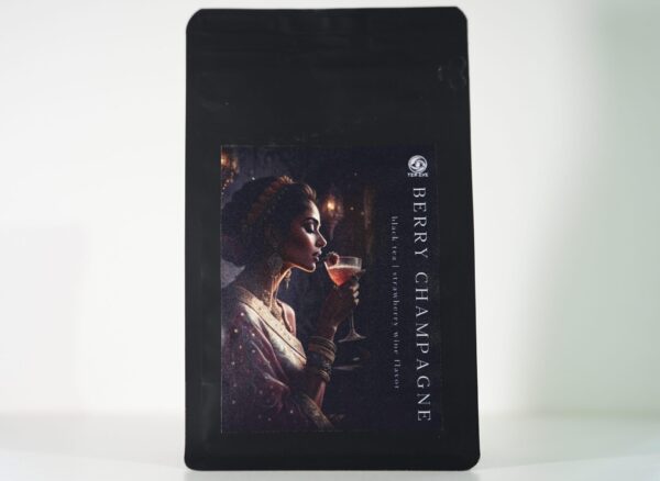 Czarna herbata "Berry Champagne" | Strawberry Wine taste 100g