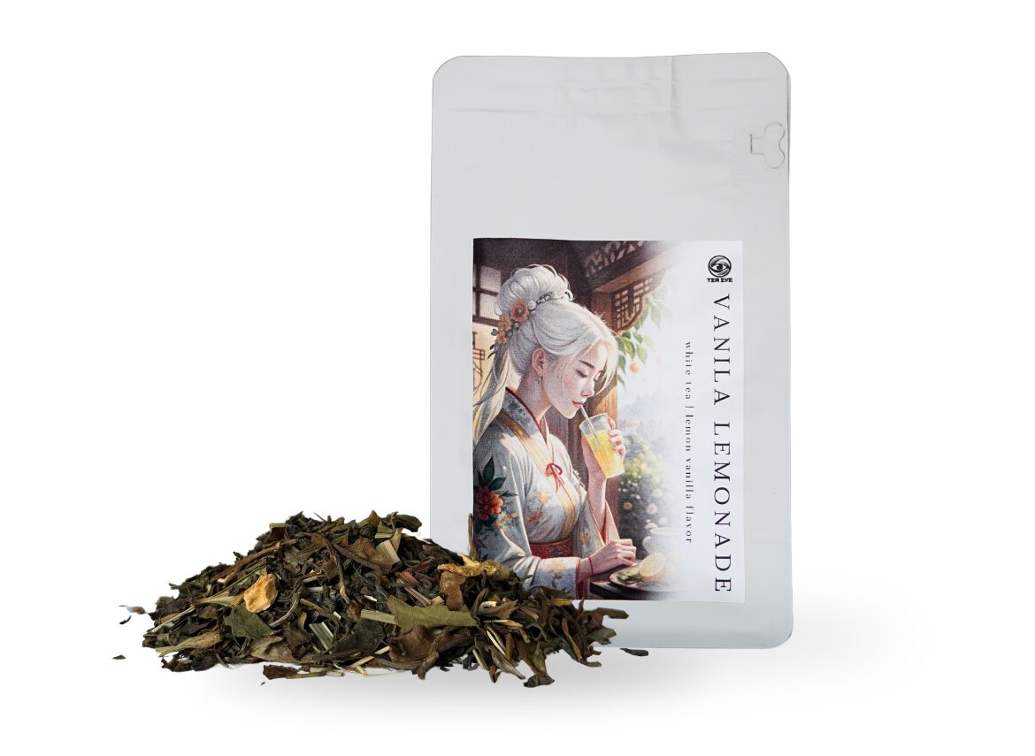 Biała herbata "Vanila Lemonade" | Lemon – Vanilla flavor 100g - Зображення 2