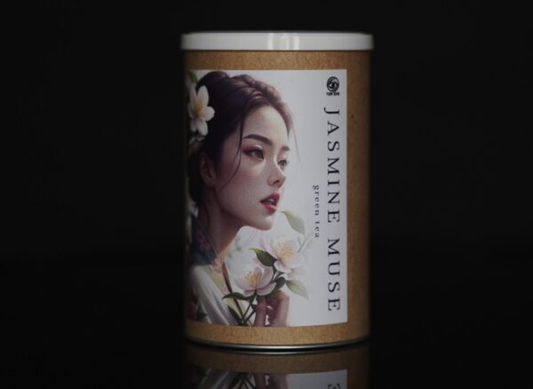 Zielona herbata jaśminowa - "Jasmine Muse", Puszka 60g