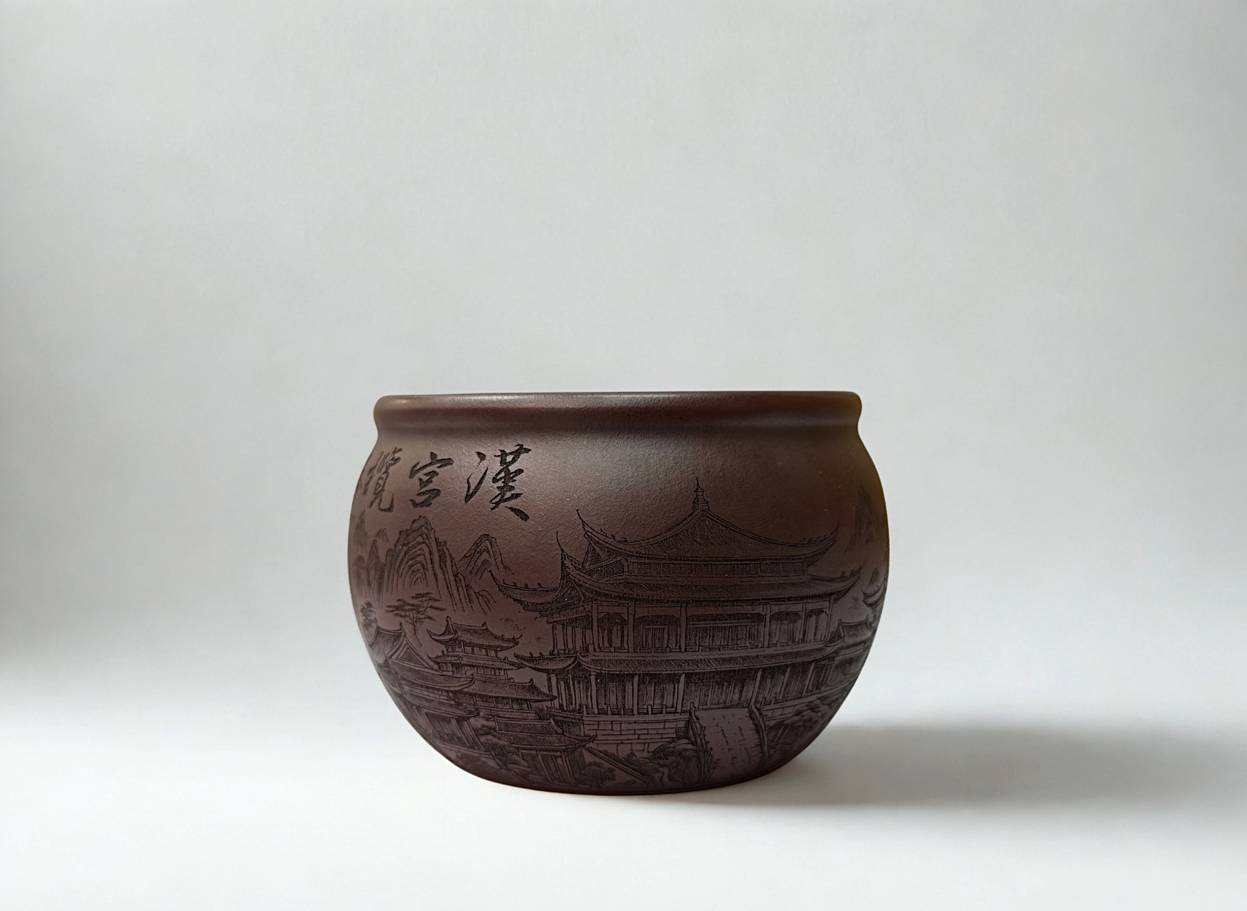 Czarka "Yixing Shanshui" glina yixing, 200 ml - obrazek 2