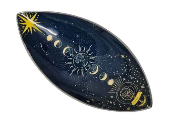 Podstawka pod Kadzidełka "Zodiakalne Fazy Księżyca" (Aluminium)