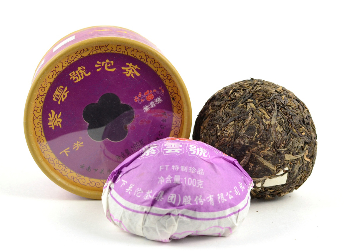 Sheng Pu-Erh - Xiaguan „Zi Yun Hao” 2012, 100 g — изображение 2