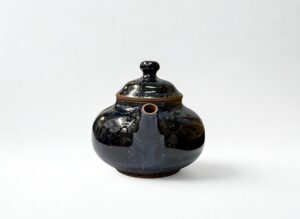 Чайник «Золотая Ночь» 130 мл – керамика Цзиндэчжэнь